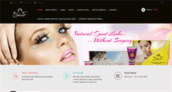 Desktop Screenshot of glintcosmetics.com